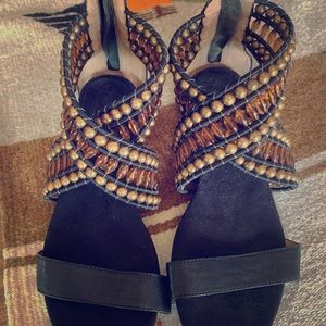 Worn 1x Nine West Vintage Sandals